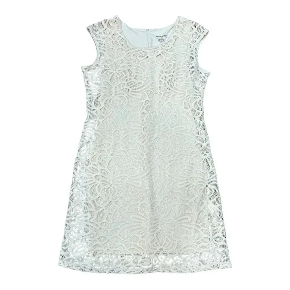 Miraclesuit Everyday Shapewear Ivory Slimming Slip Lace Dress 10 - Picture 1 of 3